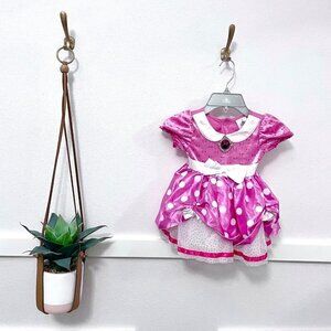 Disney Store Parks Pink Minnie Mouse Halloween Costume 12-18M